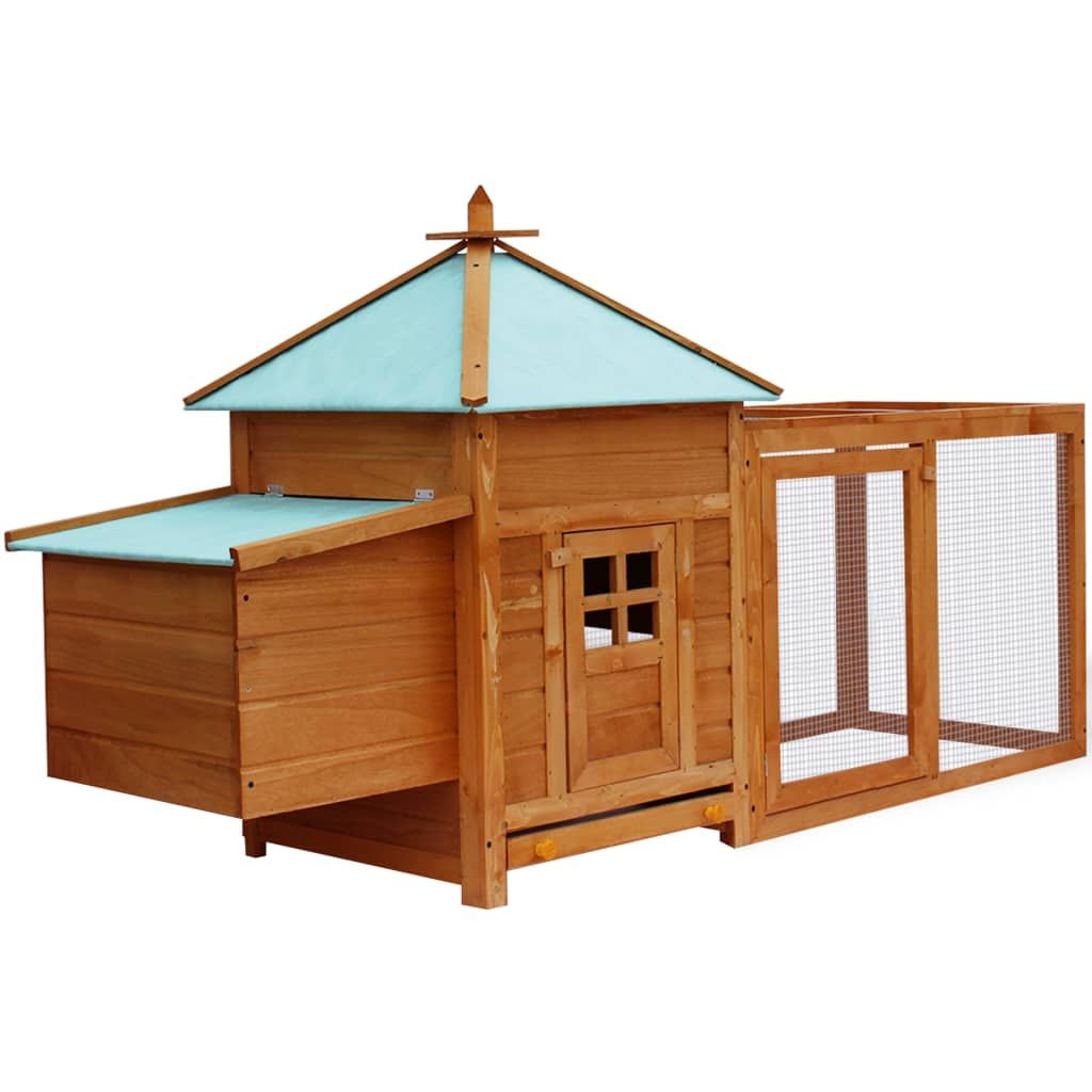 Outdoor Chicken Coop - Safe & Durable Backyard Poultry House