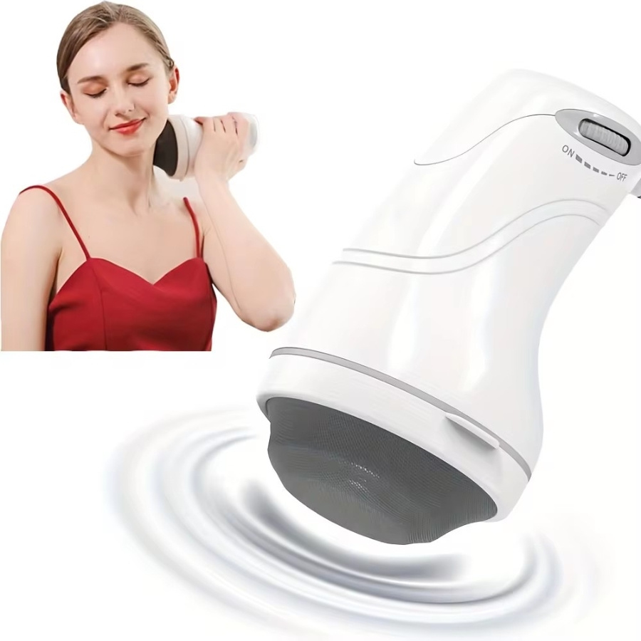 Vibration Cellulite Massager with 8 Massage Heads Body Shaping Massage Equipment Handheld Rolletic Massage Machine